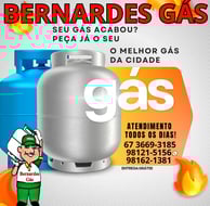Bernardes Gás, revenda de gás em Paranaíba Vitrine