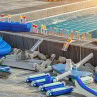 maintenance equipment for swimming pool