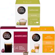 a variety of coffees and coffees in a variety of flavors