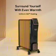 Havells 11 Fin Hestio Straight Fin OFR (Oil Filled Radiator)|Room Heater