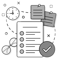 a document with a checklist of things to do with a checklist