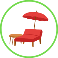 Lounge in the Garden