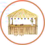 Build a Garden Bar with Pallets