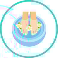 Relax with a Foot Spa