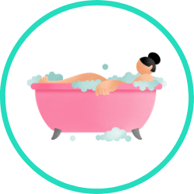 Have a Relaxing Bubble Bath