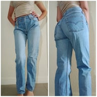 Jean levis 501 vintage bleu