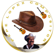 Logo Pepe Lopez compositor del genero regional mexicano