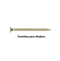 Tornillos para MAdera Cortos y Grandes