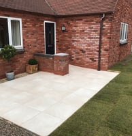 patio slabs layed by Lakes building and plastering services