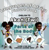 Akan (Twi) Parts of the Body Picture Book