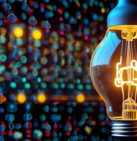 a light bulb bulb in a light bulb representing our SEO audits we do as a service