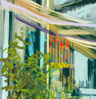 Digital drawing - Marbella courtyard view 2