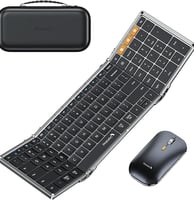 a keyboard and mouse mouse on a white background
