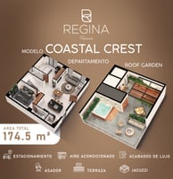 Regina Reserve Manzanillo. Departamentos en preventa a 200 metros de la playa. Modelo Coastal Crest