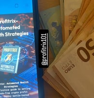 phone next to money next to profitrix site