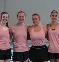 équipe femme en pré nationale tennis