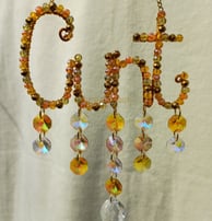 A gold sunshine inspired catcher. I was thinking of somewhere like ancient Greece