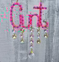 The hot pink cunt suncatcher