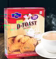 Fiza D Toast – crispy and golden toasted bread slices, perfect for breakfast or snacks, made with pr