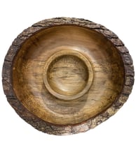 Natural Edge Liquid Amber (Bark on) 320 x 90