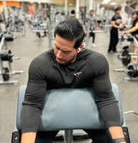 Black Men's KF compression longsleeve