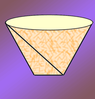 origami bicchiere