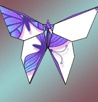 Origami di una Farfallla