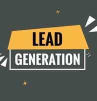 Lead Generation images with Mustard and grey color