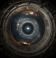 a spiralle view of a spiralle with a spiralle