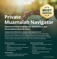 Konsultan dalam pengelolaan bisnis & harta yang dibina langsung oleh Dr. Erwandi Tarmizi