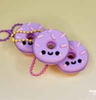 Donut Bag Charm