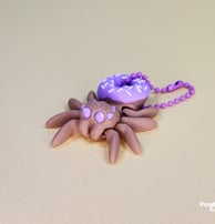 Donut Spider Bag Charm