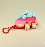 Stegosaurus Bag Charm