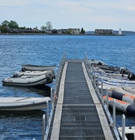 wharf Saint Andrews by the sea New Brunswick.