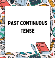 past continuous worksheets and exercises