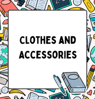 Clothes and Accessories vocabulary
