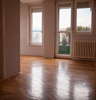 Appartement prêt à la remise des clés après débarras
