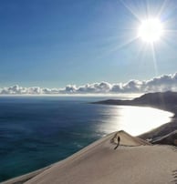 sand of arher socotra island 