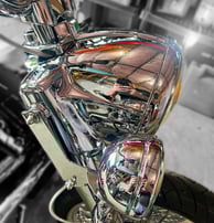 Harley Davidson Road King Motorcycle Ceramic Coating Norfolk County ProPolish Motorcycle Detailing