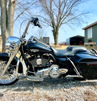 Harley Davidson Road King Motorcycle Ceramic Coating Norfolk County ProPolish Motorcycle Detailing
