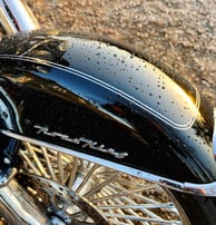 Harley Davidson Road King Motorcycle Ceramic Coating Norfolk County ProPolish Motorcycle Detailing