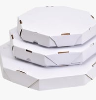 Várias caixas de pizzas