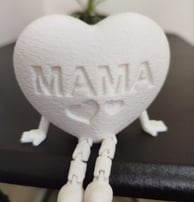 Articulated legs Mama heart