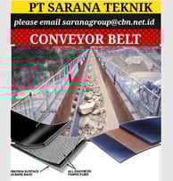 PT. Sarana Teknik menjual berbagai merek conveyor belt, termasuk Fenner, Sakai, Fenner, Continental,