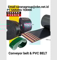 PT. Sarana Teknik menjual berbagai merek conveyor belt, termasuk Fenner, Sakai, Fenner, Continental,