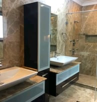Luxurious Bathroom of 3 BHK Luxury Builder Floor in Vasant Kunj, Shanti Kunj