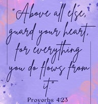 a Bible verse from Proverbs