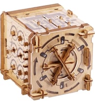 Cambridge Labyrinth escape room puzzle box featuring intricate maze designs and mysterious symbols