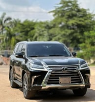 Lexus LX 570 parked at Tyrepublic’s Lagos outlet with Maxxis off-road tyres fitted