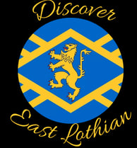 A logo showing the East Lothian flag